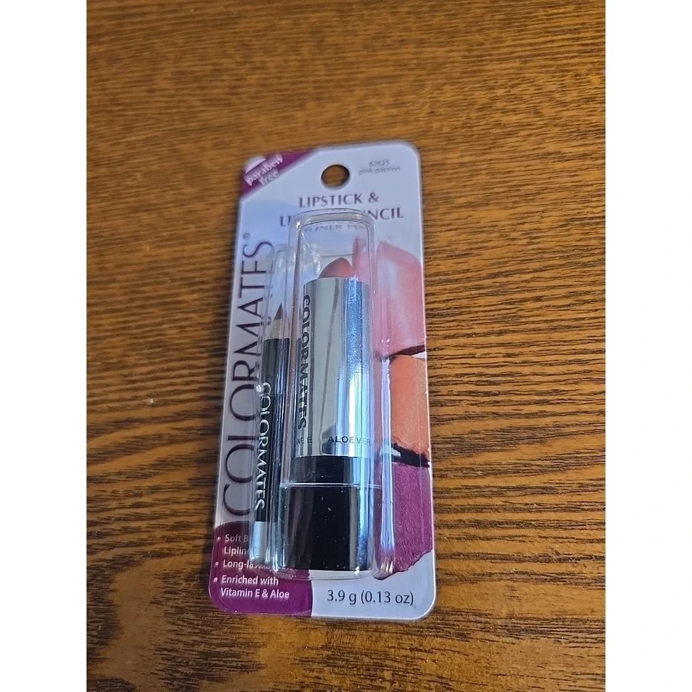 Colormates Lipstick and Lip Liner‎ Pencil #62625 Pink Passion